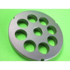 # 42 x 1" (25mm) holes Meat Grinder Plate Screen Cabelas Carnivore 1 3/4